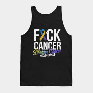 Fuck Cancer Bladder Cancer Awareness Tank Top